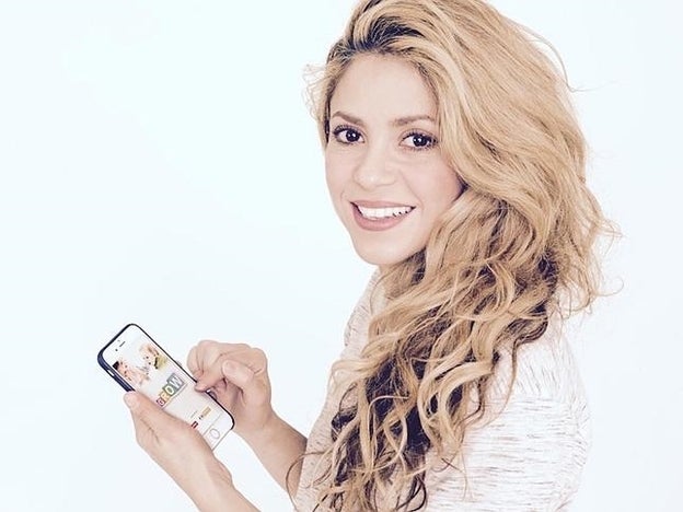 Shakira lanza una 'app' con consejos para padres