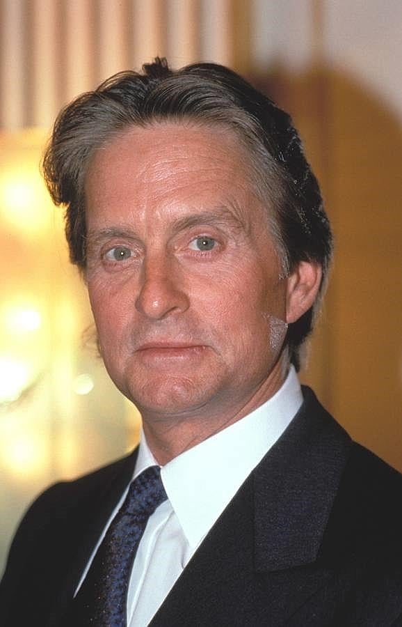 Michael Douglas, hace años