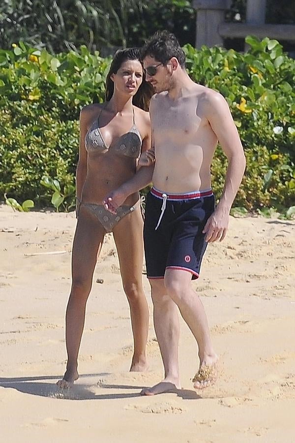 Iker Casillas y Sara Carbonero, vacaciones en Brasil