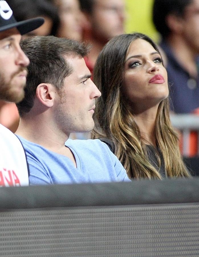 Iker Casillas y Sara Carbonero, 'amor de grada'