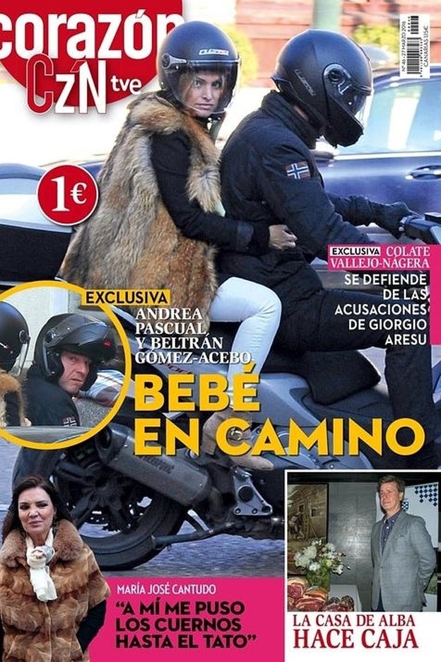 Primicia: Andrea Pascual, embarazo confirmado