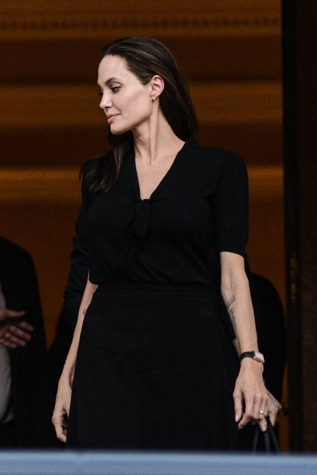 Angelina Jolie, ingresada por su extrema delgadez