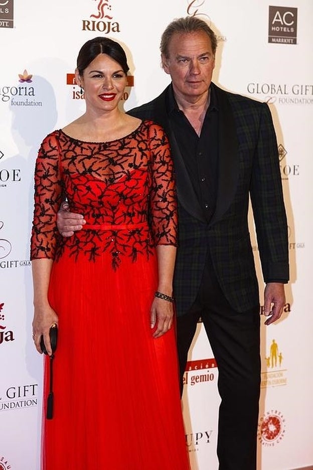 Bertín Osborne da plantón a la Global Gift para ver el Barça-Madrid