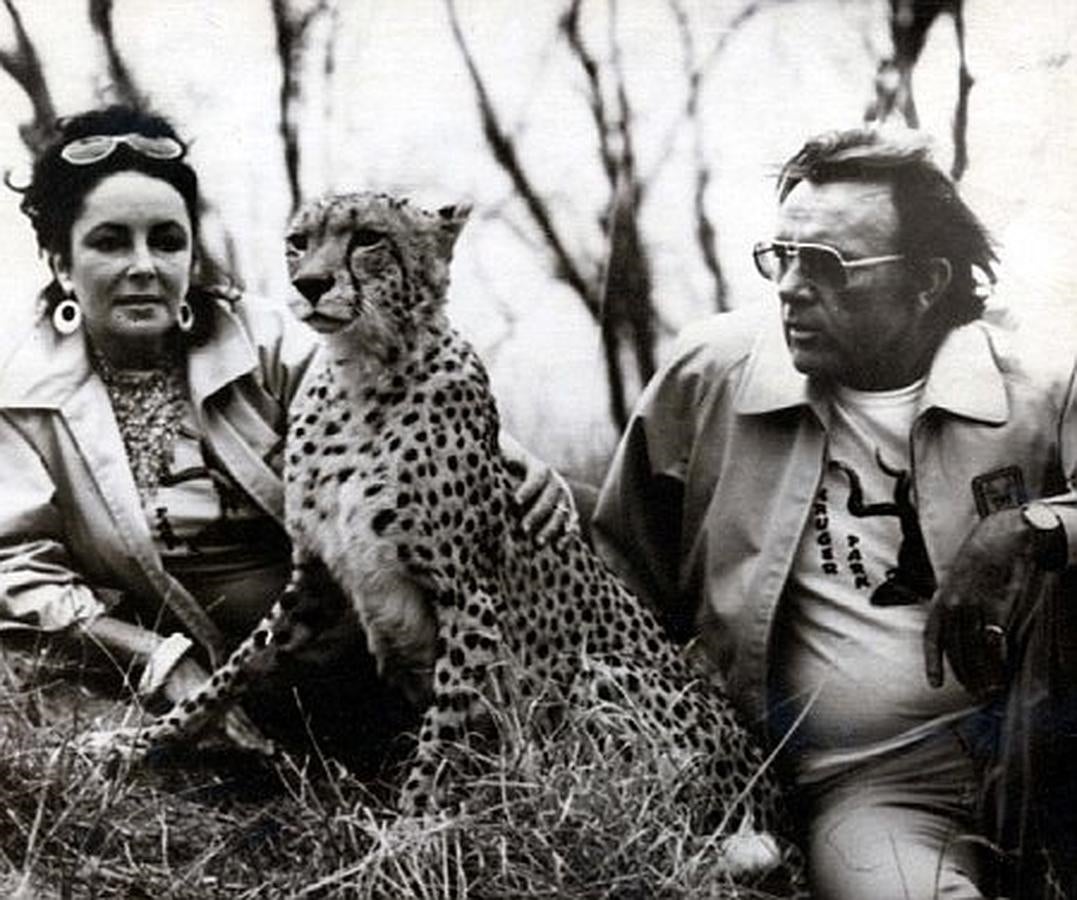 La boda safari de Liz Tayloy r Richard Burton