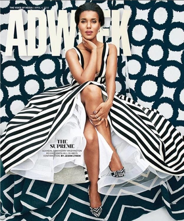 Kerry Washington, contra la revista que se ha excedido con ella y el Photoshop