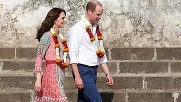 Los looks de Kate Middleton en la India vs. los de Lady Di