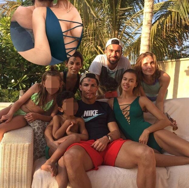 Irina Shayk y el bañador de la discordia que ha molestado a las seguidoras de Cristiano Ronaldo
