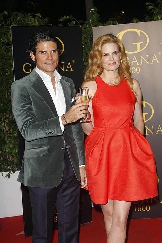 Olivia de Borbón, embarazada