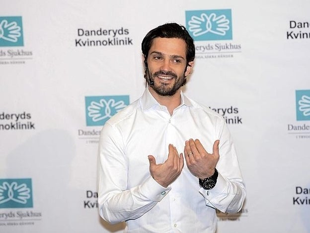 Carlos Felipe de Suecia y Sofia Hellqvist, padres de un niño