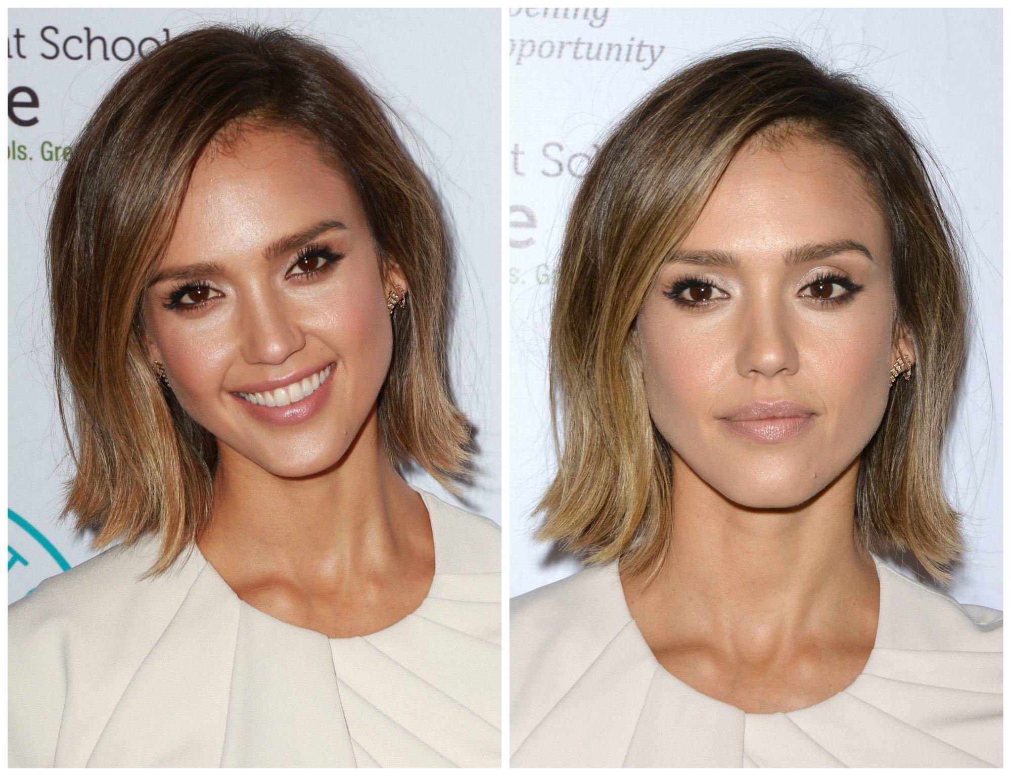 A estas famosas, ¿les sienta mejor la sonrisa... o estar serias?