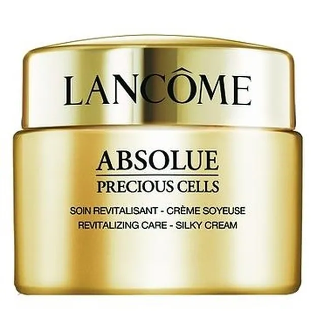 Absolue Precious Cells Tratamiento Revitalizante Crema Sedosa de Lancôme (247 €), con un alto poder antiinflamatorio.