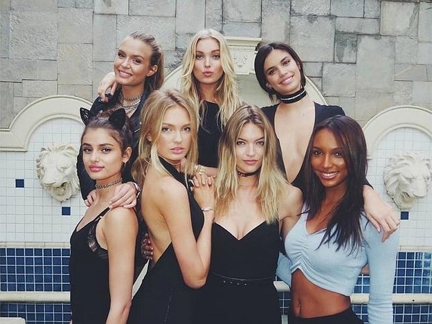 El grupo de amigas 'made in' Victoria's Secret