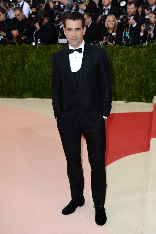 Colin Farrell en la Gala del Met 2016