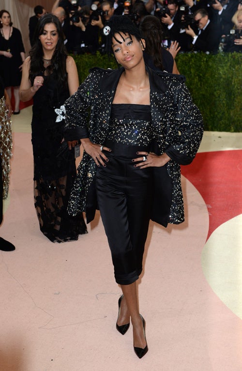 Willow Smith en la Gala del Met 2016