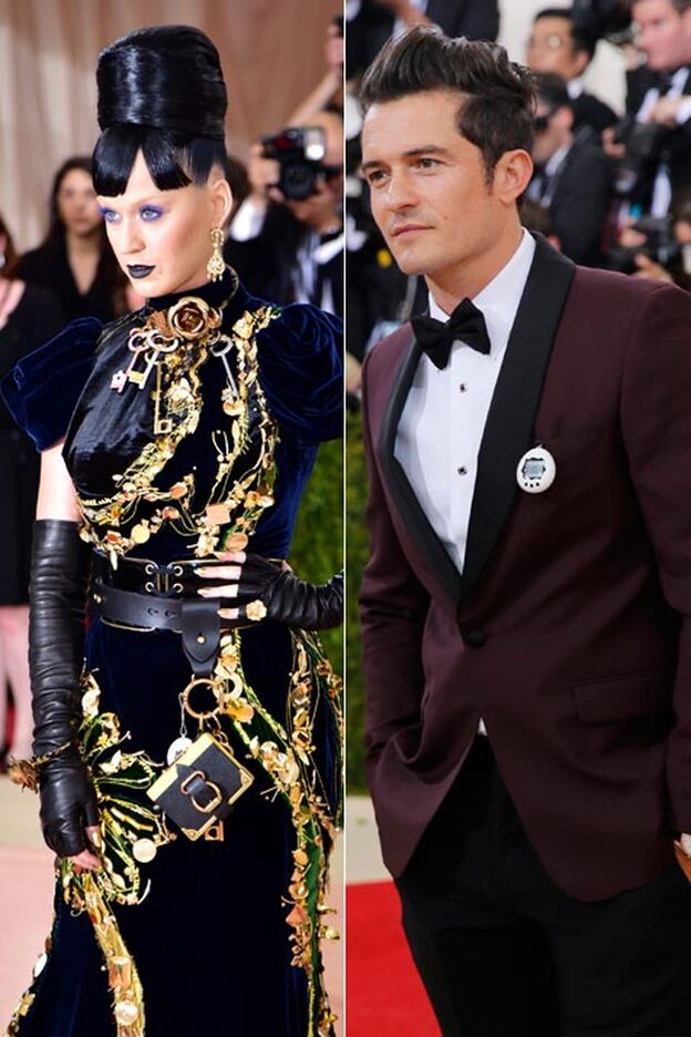Katy Perry y Orlando Bloom: sin posado juntos en la Gala del MET