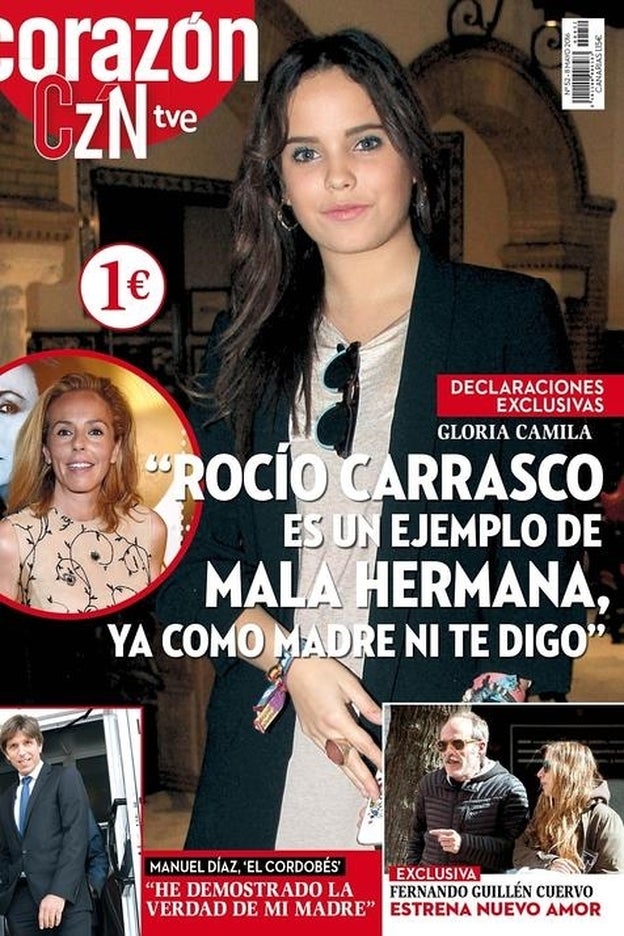 Gloria Camila Ortega carga contra Rocío Carrasco