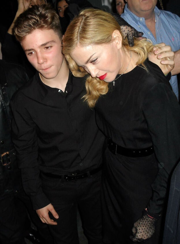 Madonna y Rocco Ritchie en 2013