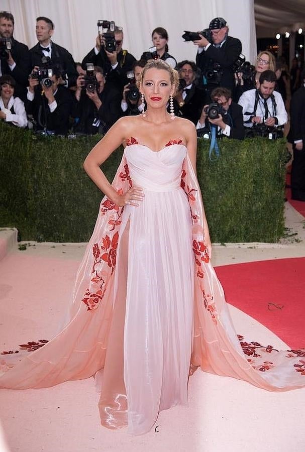 Blake Lively en la gala del Met