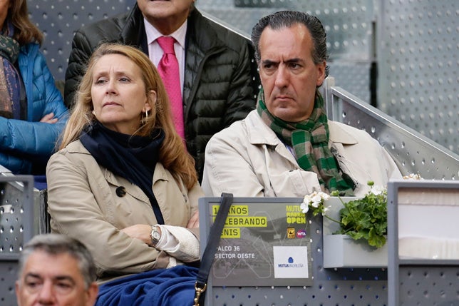 Famosos en el Open de Tenis de Madrid: Jaime de Marichalar