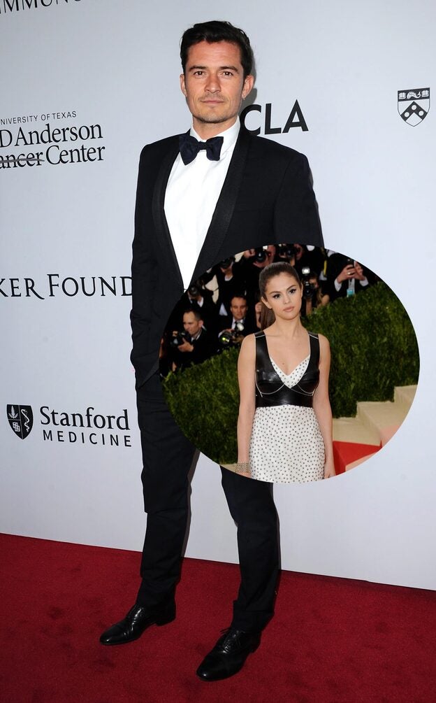 Los besos apasionados de Selena Gomez con Orlando Bloom, novio de Katy Perry