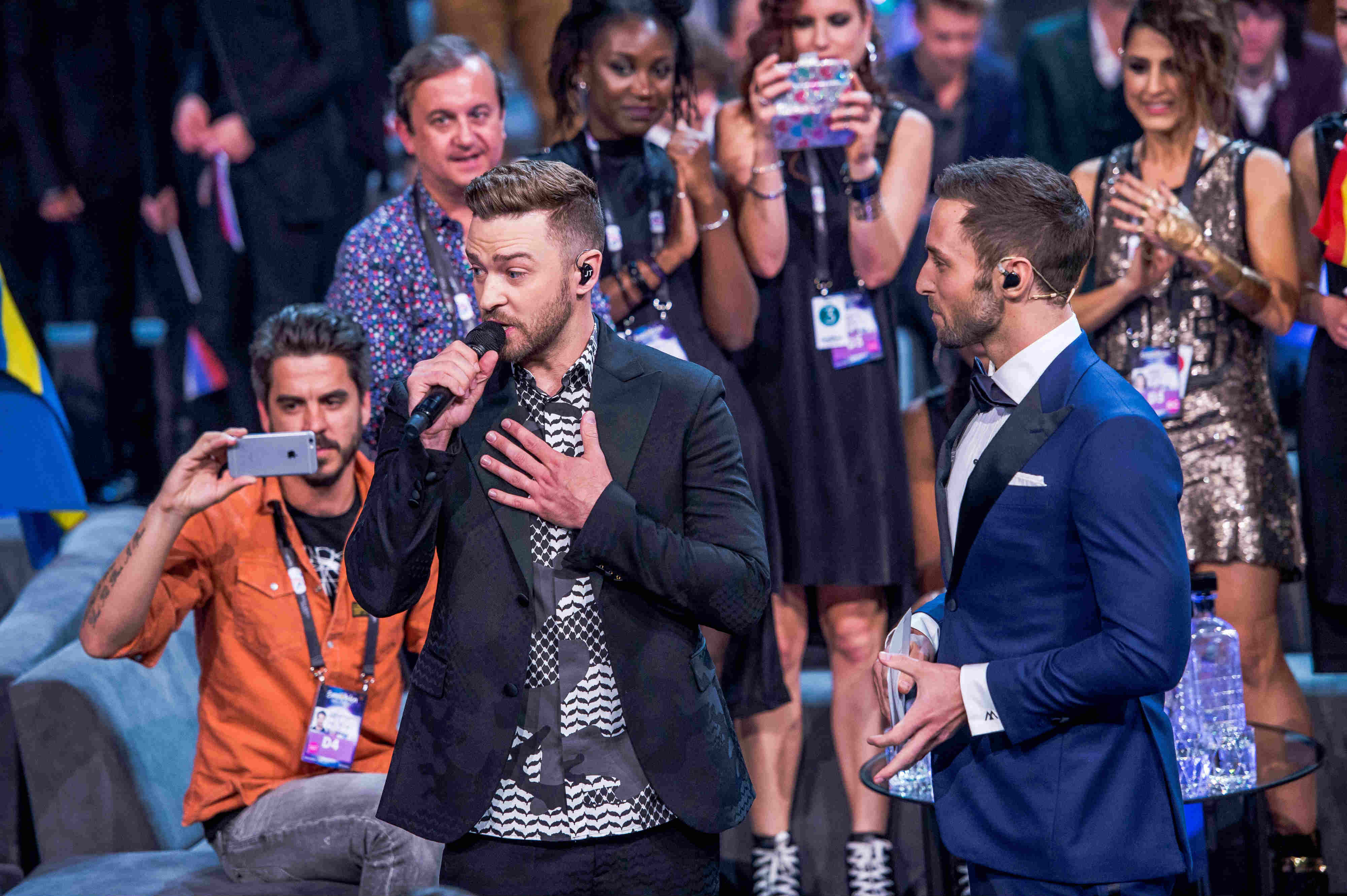 Justin Timberlake aparecía en el festival