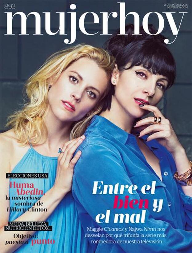 Maggie Civantos y Najwa Nimri, nuestra fascinante portada de Mujerhoy