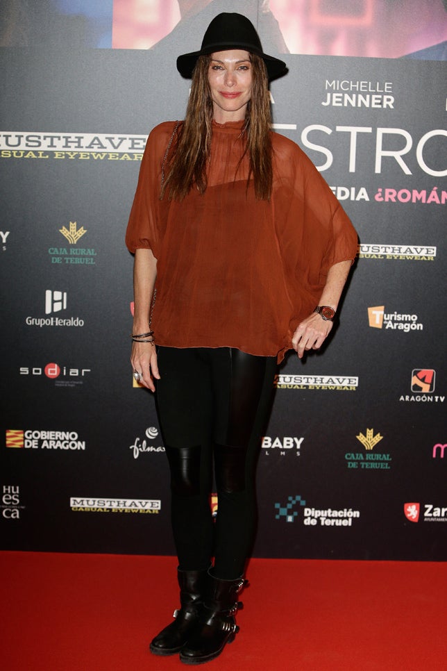 Estreno de 'Nuestros amantes' en Madrid: Cristina Piaget