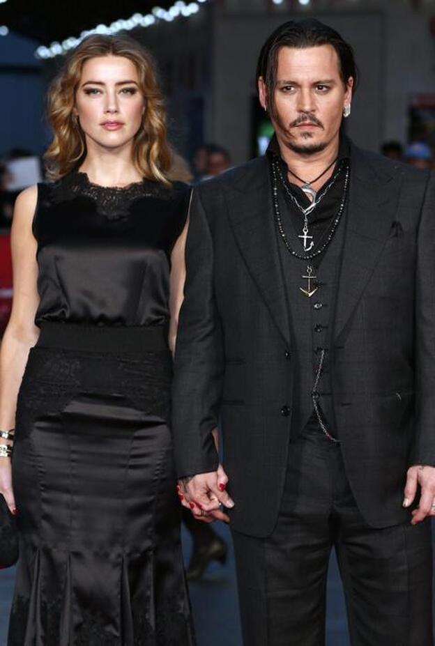 Aseguran que era Amber Heard quien pegaba a Johnny Depp