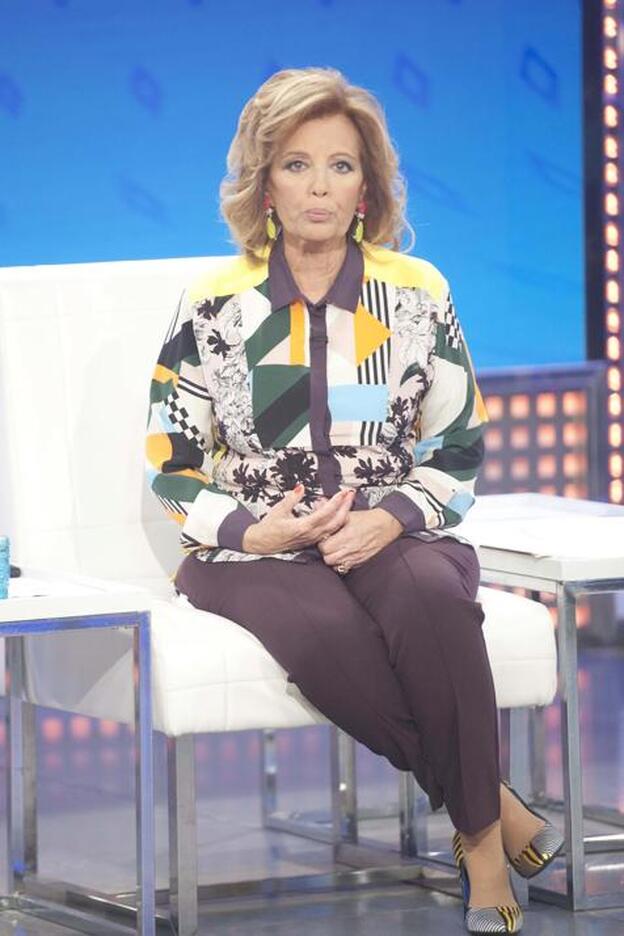 María Teresa Campos tras su hospitalización: "Estoy bajita de fuerzas"