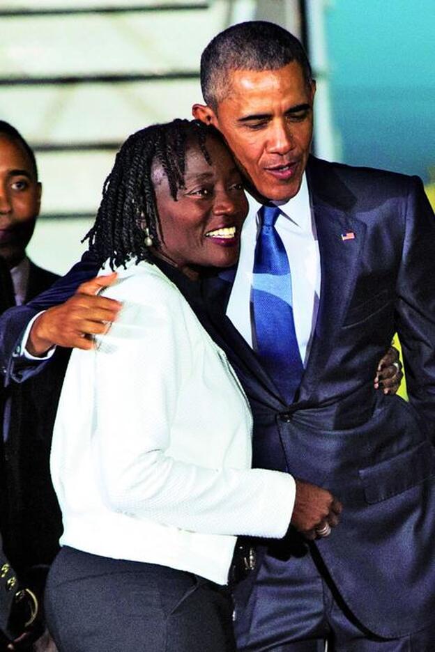 Auma Obama: el peso de un apellido