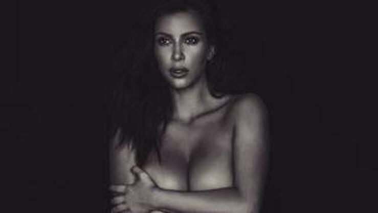 Las 15 fotos desnuda de Kim Kardashian más polémicas