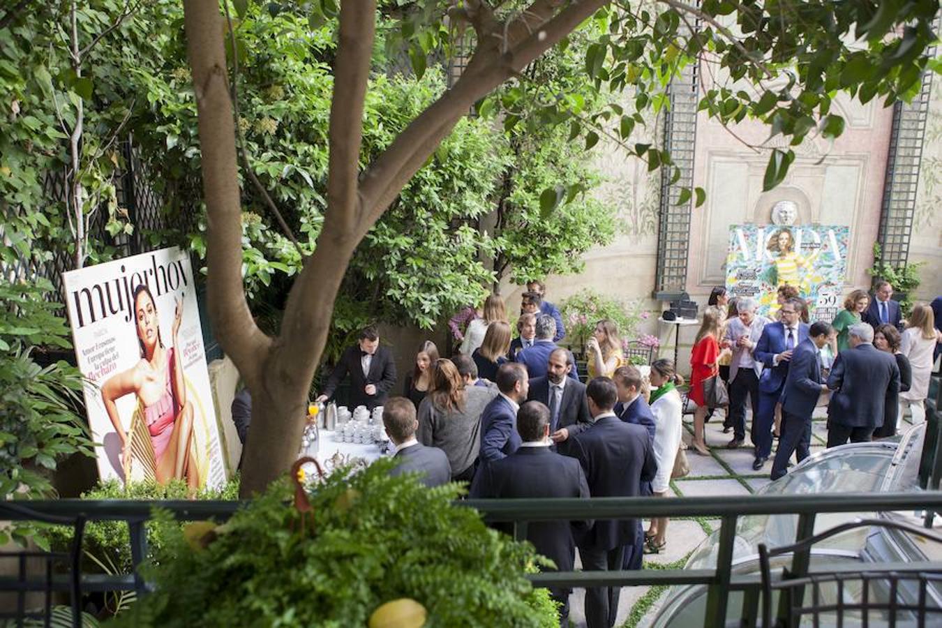 Premios Motor 2016 de Mujerhoy: desayuno en el jardín del hotel Orfila