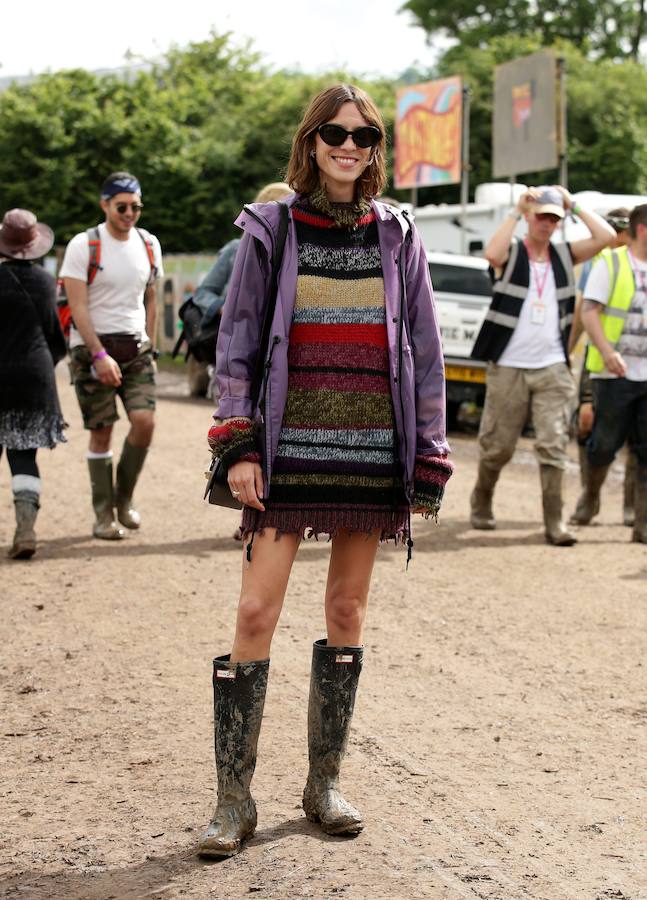 Así se viste para ir a Glastonbury