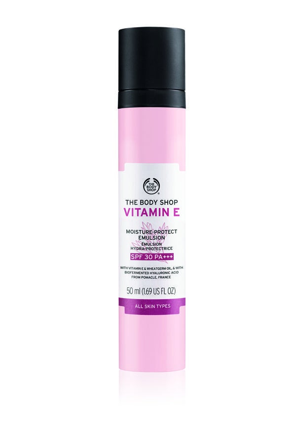 Tu neceser de verano: Emulsión Hidratante Vitamina E de The Body Shop