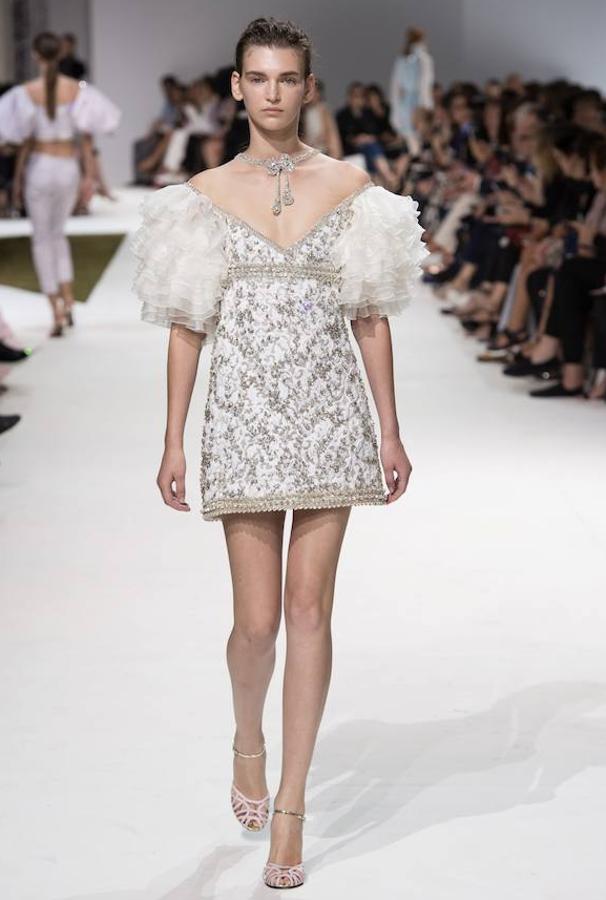 Minivestido joya de Alta Costura, de Giambattista Valli