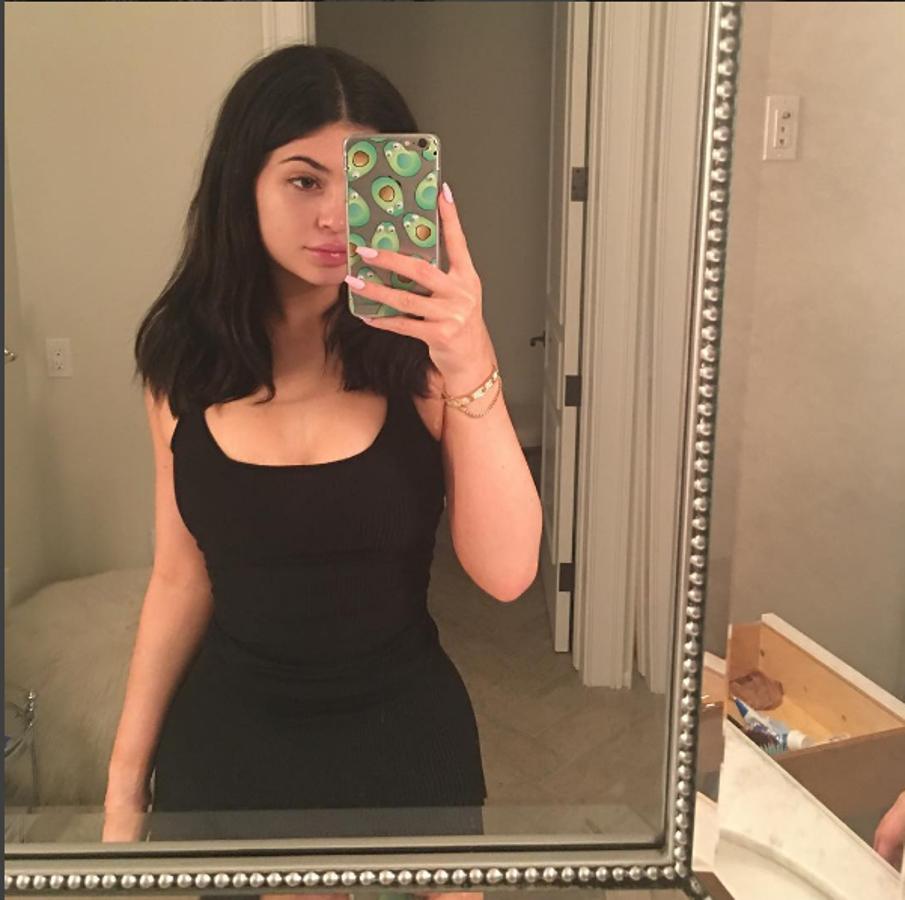 Famosas sin maquillaje: Kylie Jenner