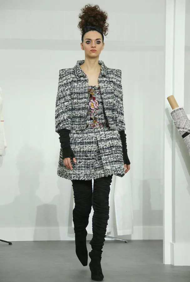 Vestido y chaqueta de Alta Costura, de Chanel