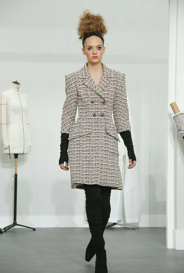 Abrigo tweed de Alta Costura, de Chanel