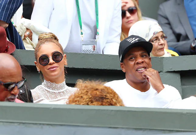 Los famosos no se pierden Wimbledon: Beyoncé y Jay-Z