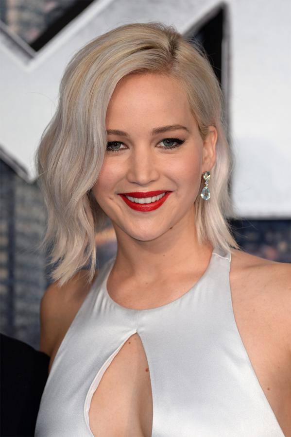 Famosas con long bob: Jennifer Lawrence