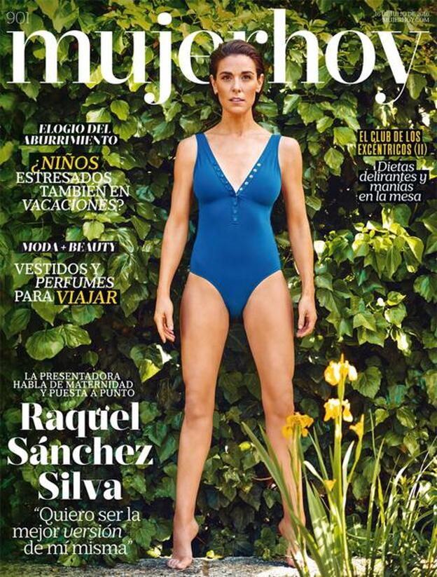 El espectacular cambio de Raquel Sánchez Silva, toda una 'fit woman' en portada de Mujerhoy