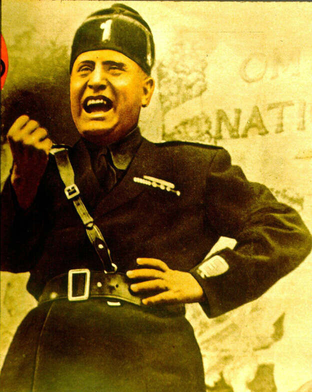 Mussolini y la pasión por el ajo