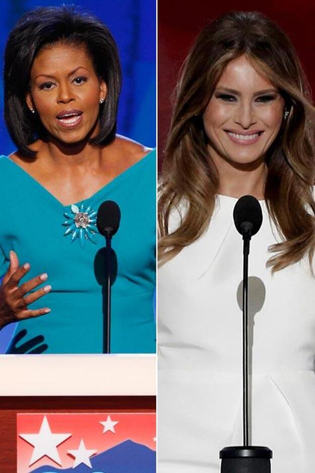 ¿Le ha plagiado el discurso Melania Trump a Michelle Obama?
