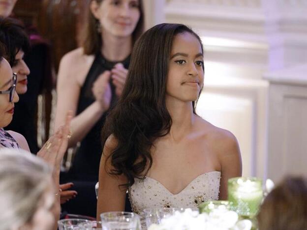 Malia Obama disfrutó de Barcelona con tres amigas./gtres.