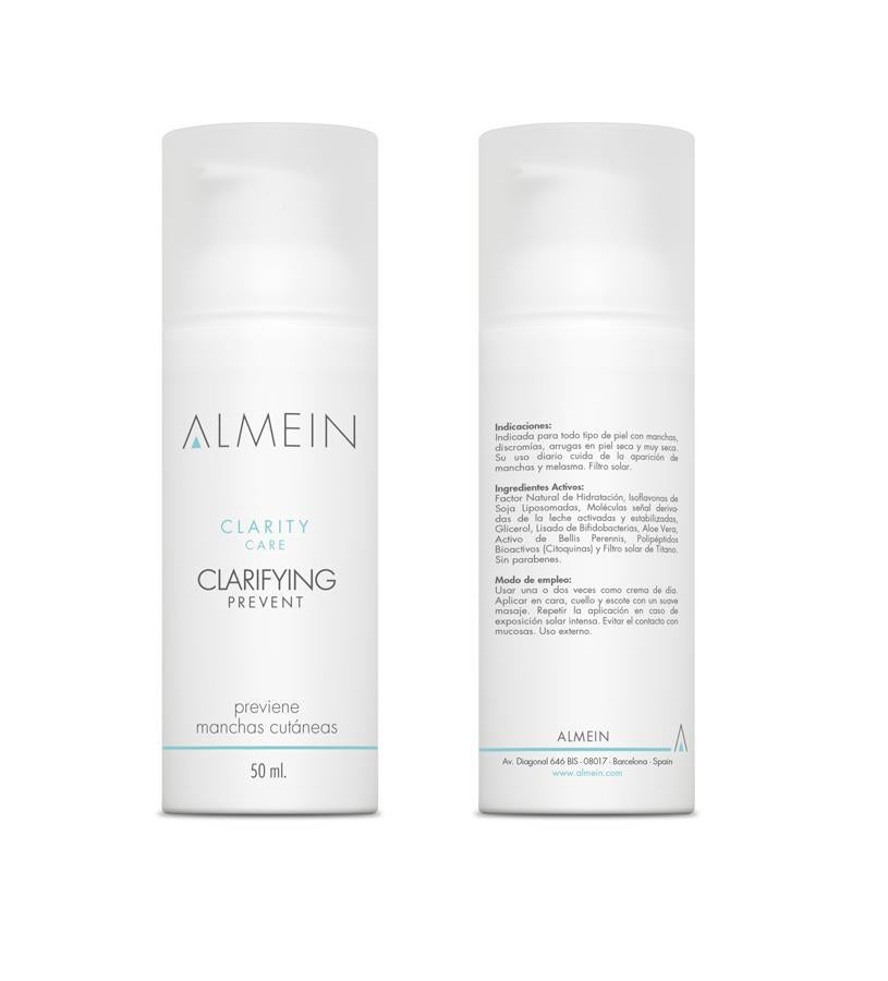 Tratamiento blanqueador Clarifying Prevent de Almein