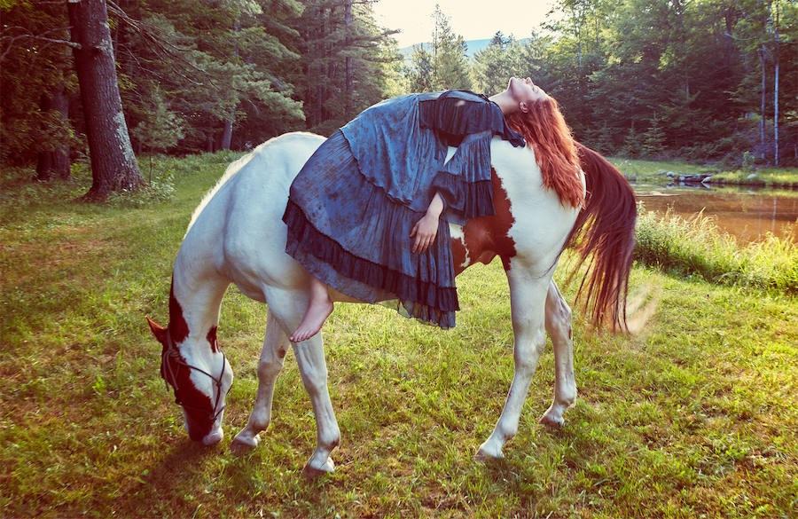 Campaña de Zara otoño-invierno 2016: vestido folk