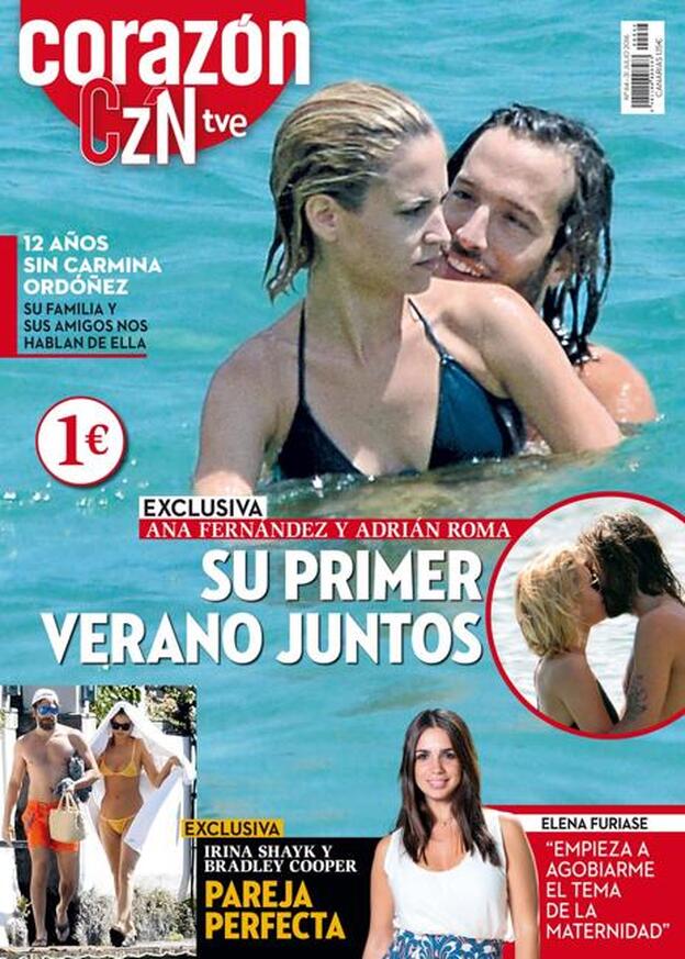 El primer verano de Ana Fernández y Adrián Roma, en nuestra portada
