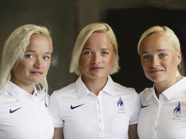 Leila, Liina y Lily Luik: el trío de Río