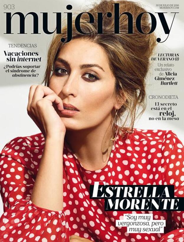 Estrella Morente huye de tabús en portada de Mujerhoy
