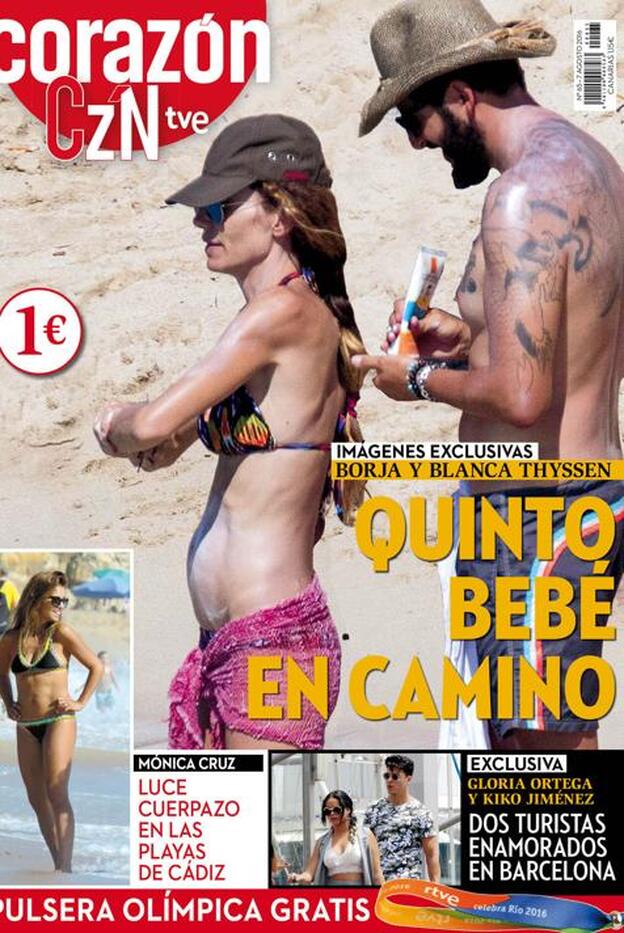 Borja Thyssen y Blanca Cuesta, quinto bebé en camino